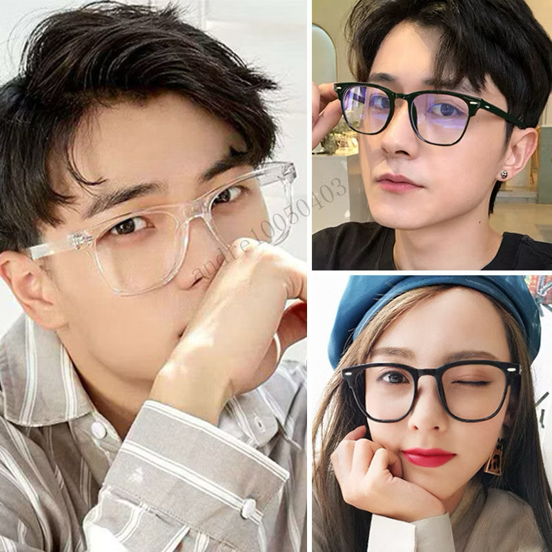 ￼⚡現貨~隔日達👓近視眼鏡👓新款透明色近視眼鏡 複古個性近視眼鏡 大框素顔近視眼鏡 有度數 無度數眼鏡 近視眼鏡  眼鏡